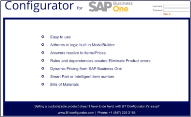 B1 Configurator B1 Configurator