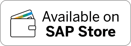 Available on SAP store logo