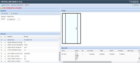 CIS Configurator for SYSPRO used for Southeastern Aluminum Products